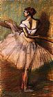 Dancer at the Barre II by Edgar Degas
